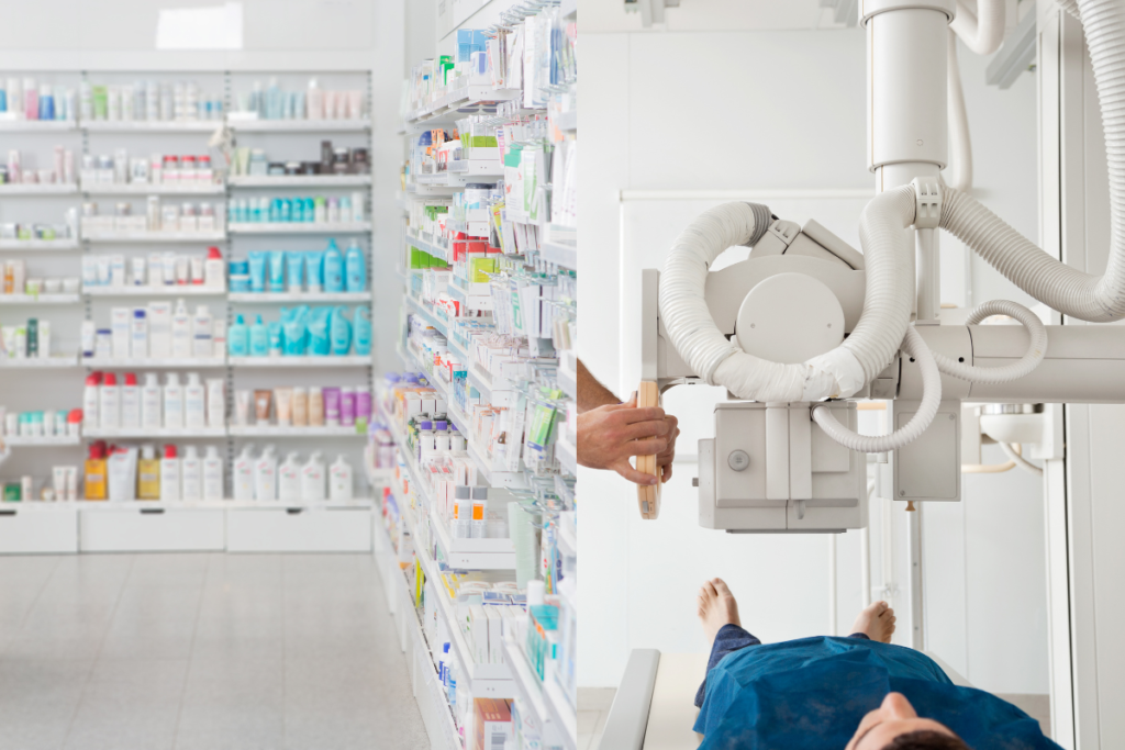 Pharmacy , X-Ray , Lab - Motion Orthopedic